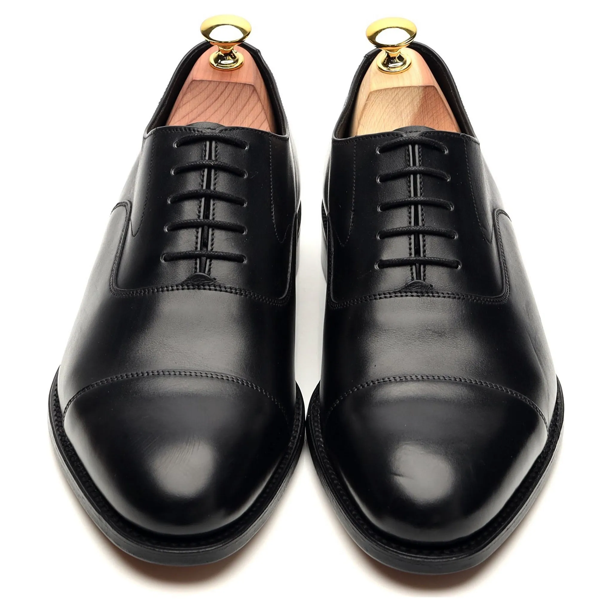 1880 Export Grade 'Hanover' Black Leather Oxford UK 7.5 F