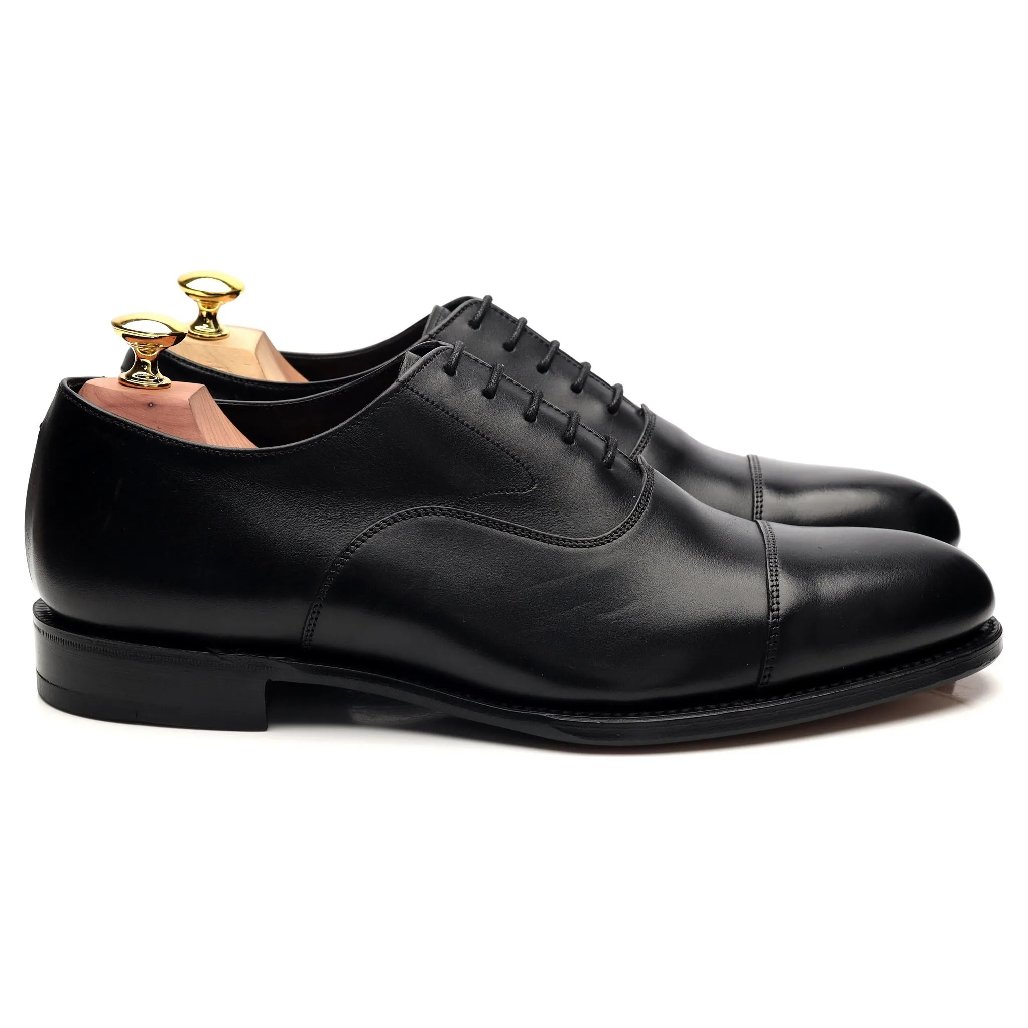 1880 Export Grade 'Hanover' Black Leather Oxford UK 7.5 F