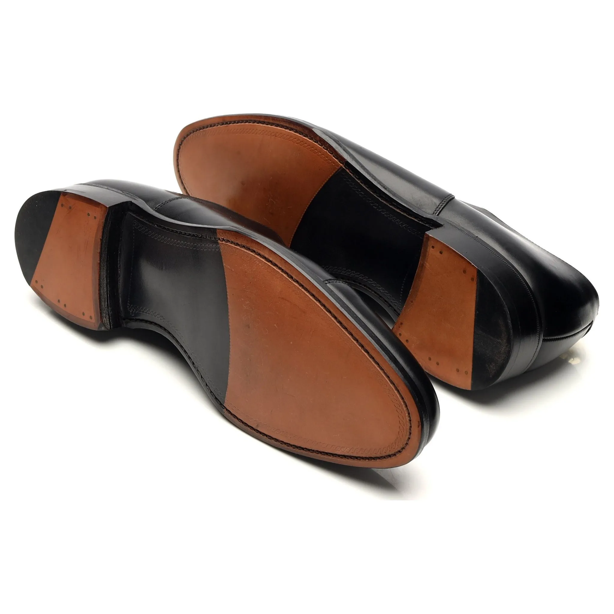 1880 Export Grade 'Hanover' Black Leather Oxford UK 7.5 F