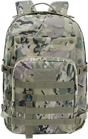 41L Military Tactical Backpack For Men Camping Hiking Trekking Daypack Rucksack Bag MOLLE 3 Day Assault Pack (CP)