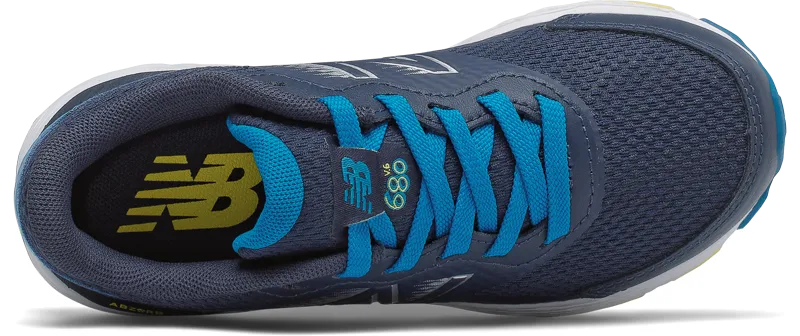 680V6 - Natural Indigo / Wave / Citra Yellow Lace