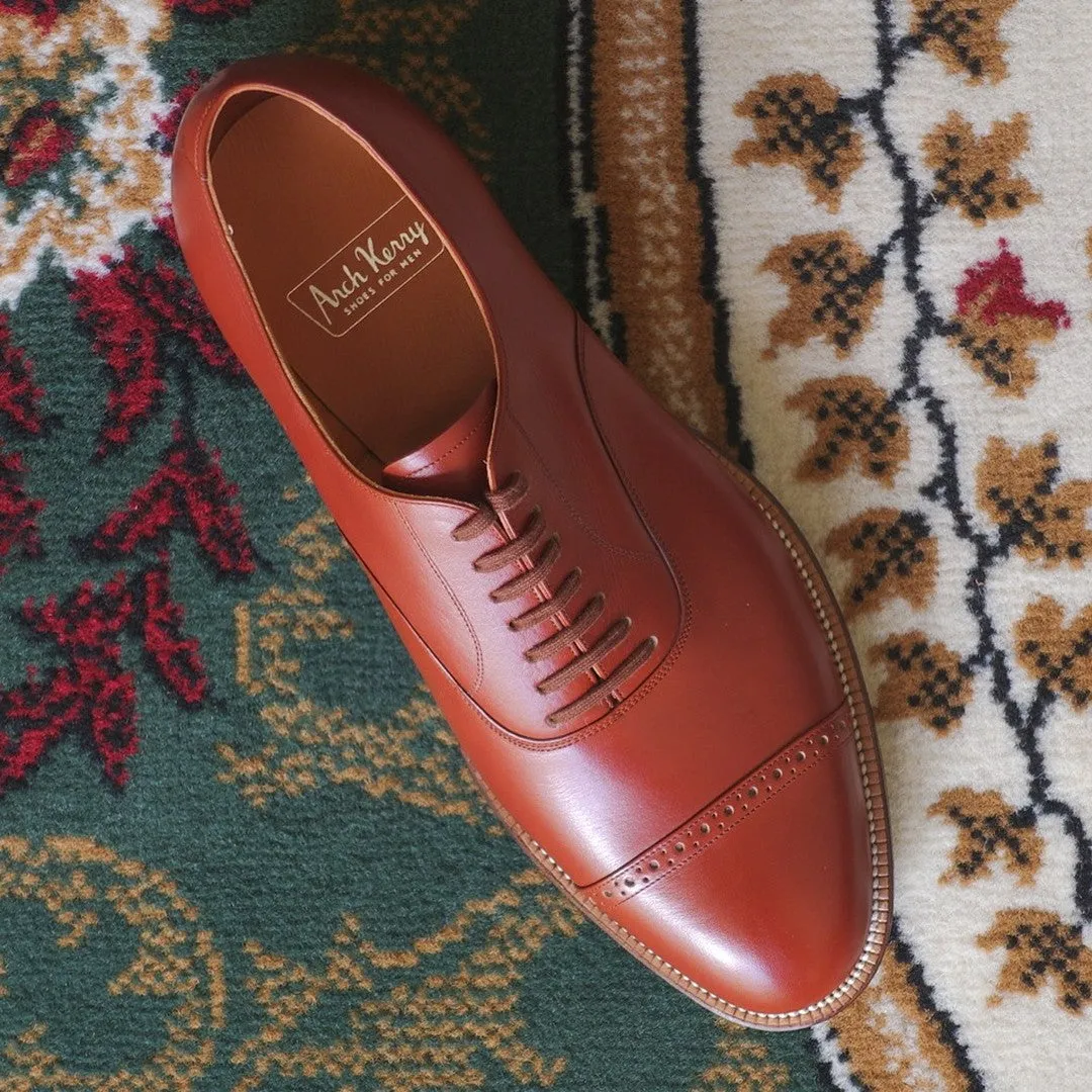 7 Eyelet Cap Toe Oxford