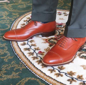 7 Eyelet Cap Toe Oxford