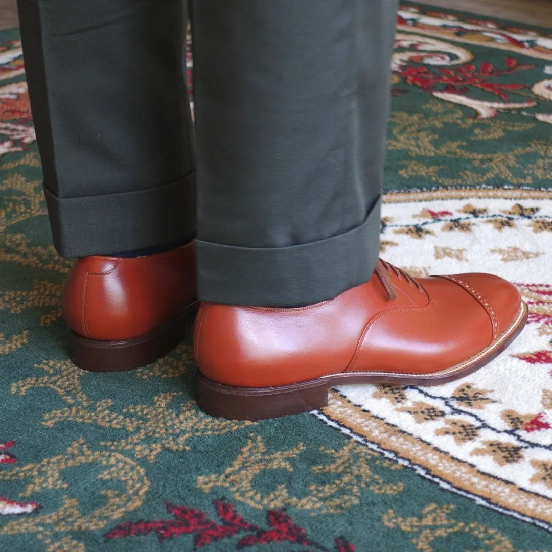 7 Eyelet Cap Toe Oxford