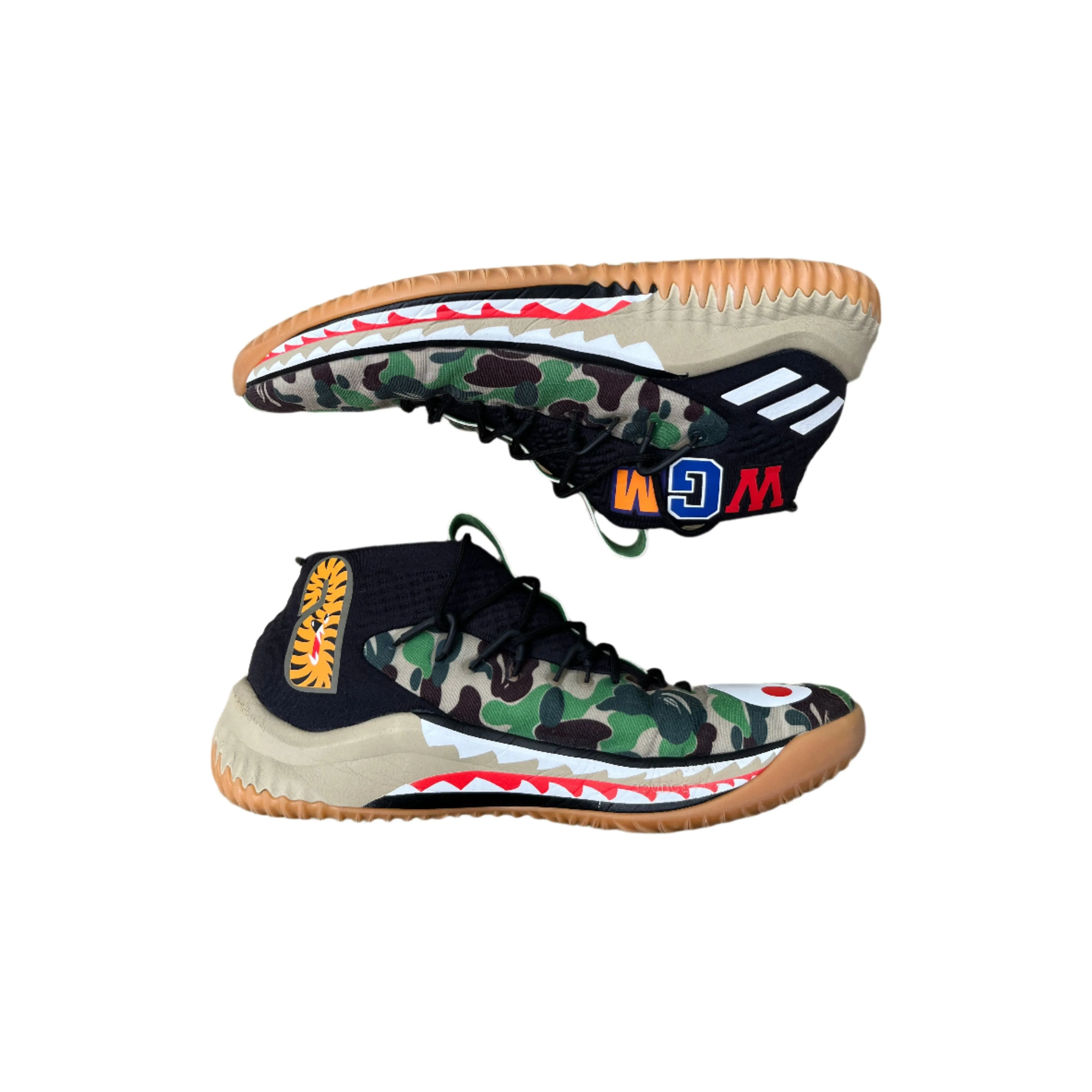 A Bathing Ape x Dame 4 'Green Camo' (Pre-Loved)