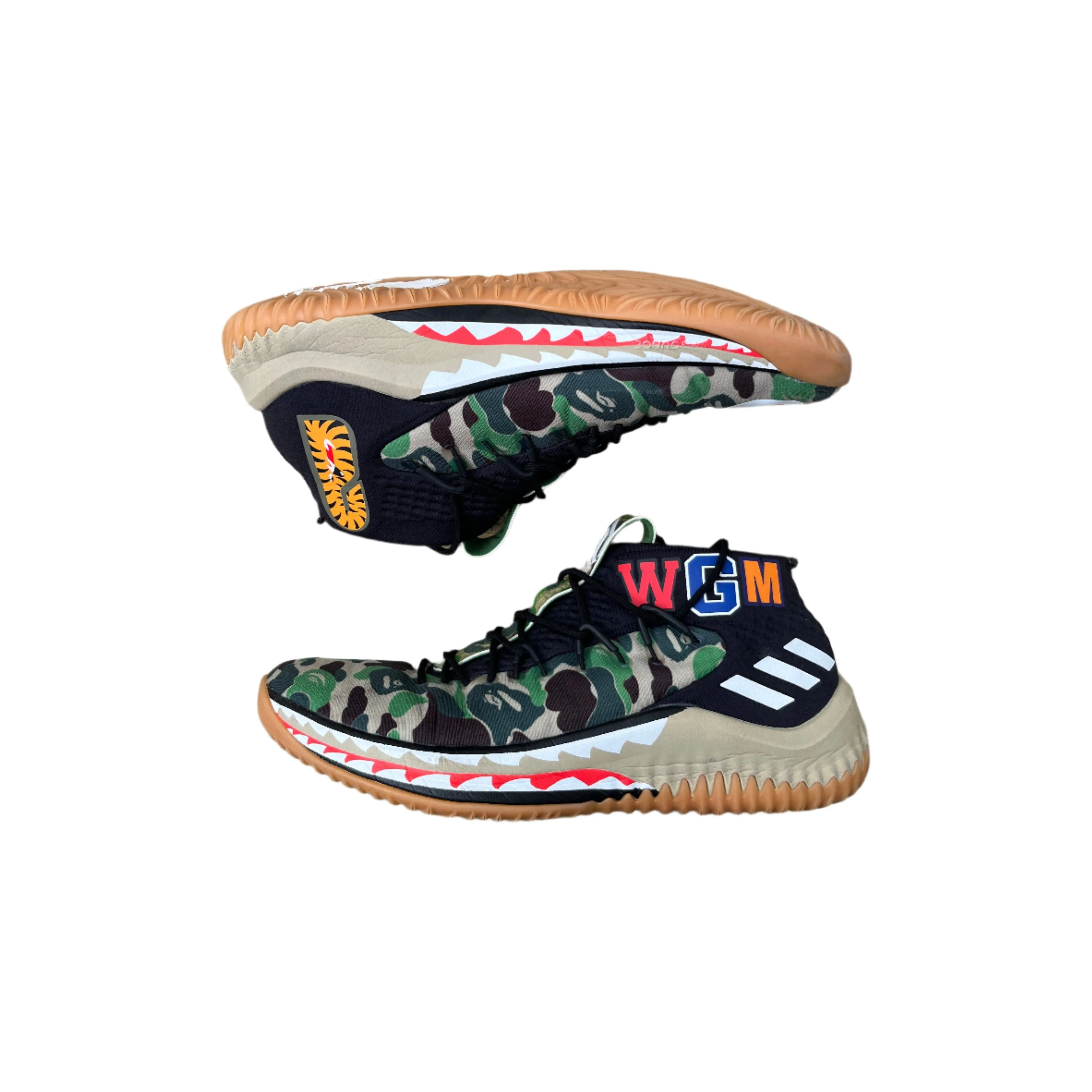 A Bathing Ape x Dame 4 'Green Camo' (Pre-Loved)