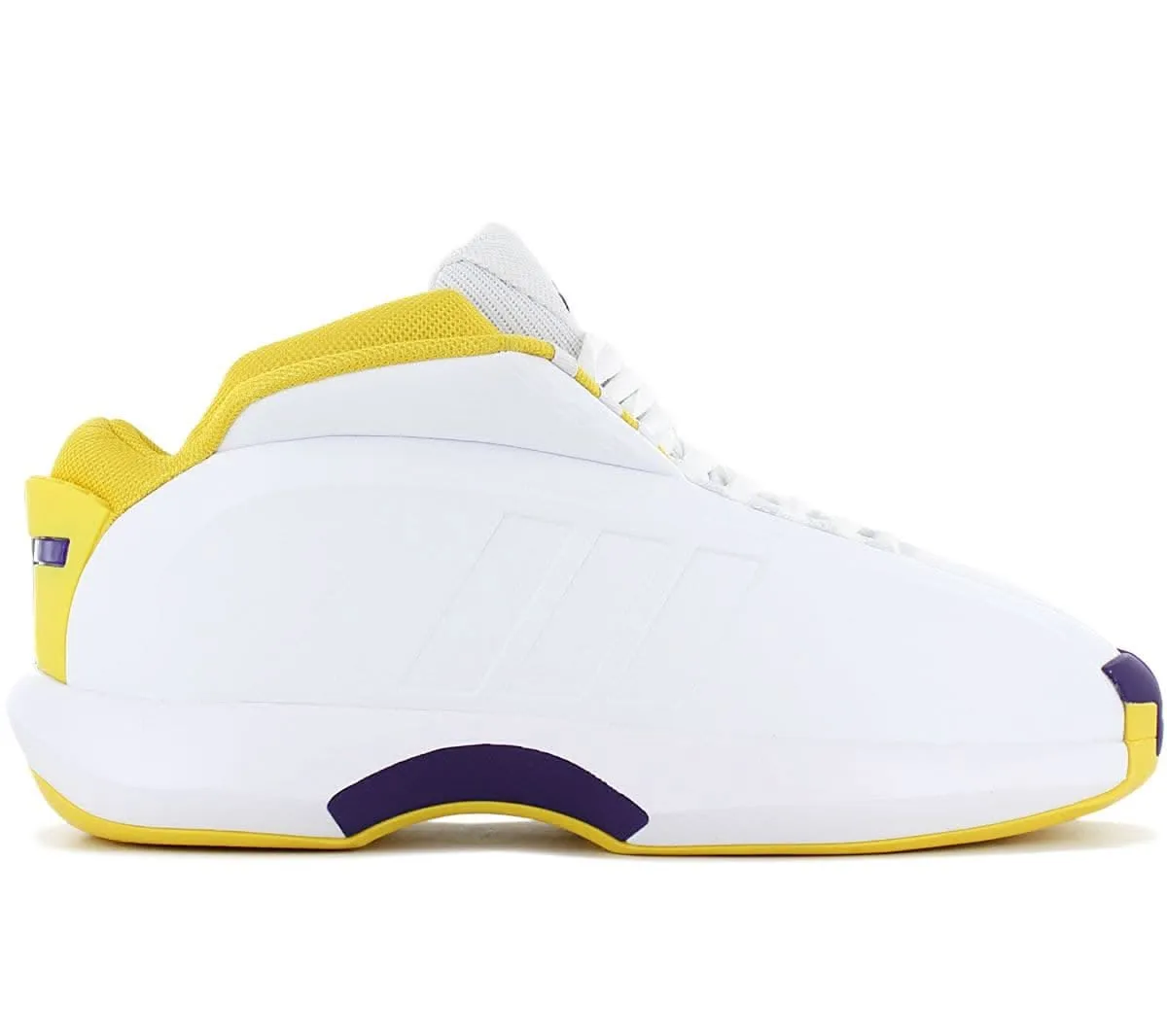 adidas Crazy 1 - Lakers Home - Herren Sneakers Basketball Schuhe Weiß GY8947