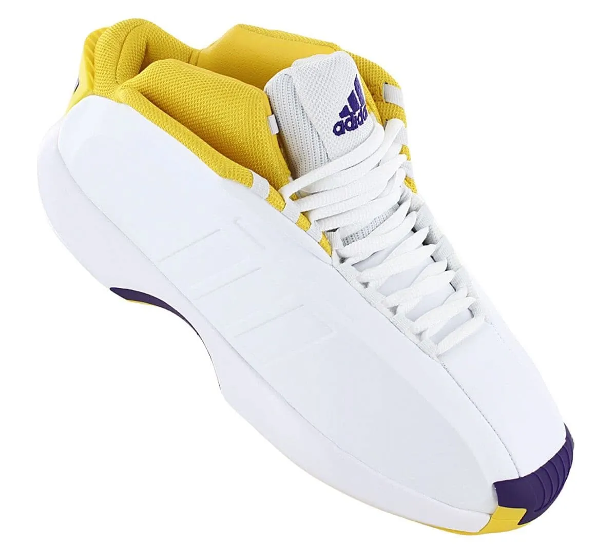 adidas Crazy 1 - Lakers Home - Herren Sneakers Basketball Schuhe Weiß GY8947