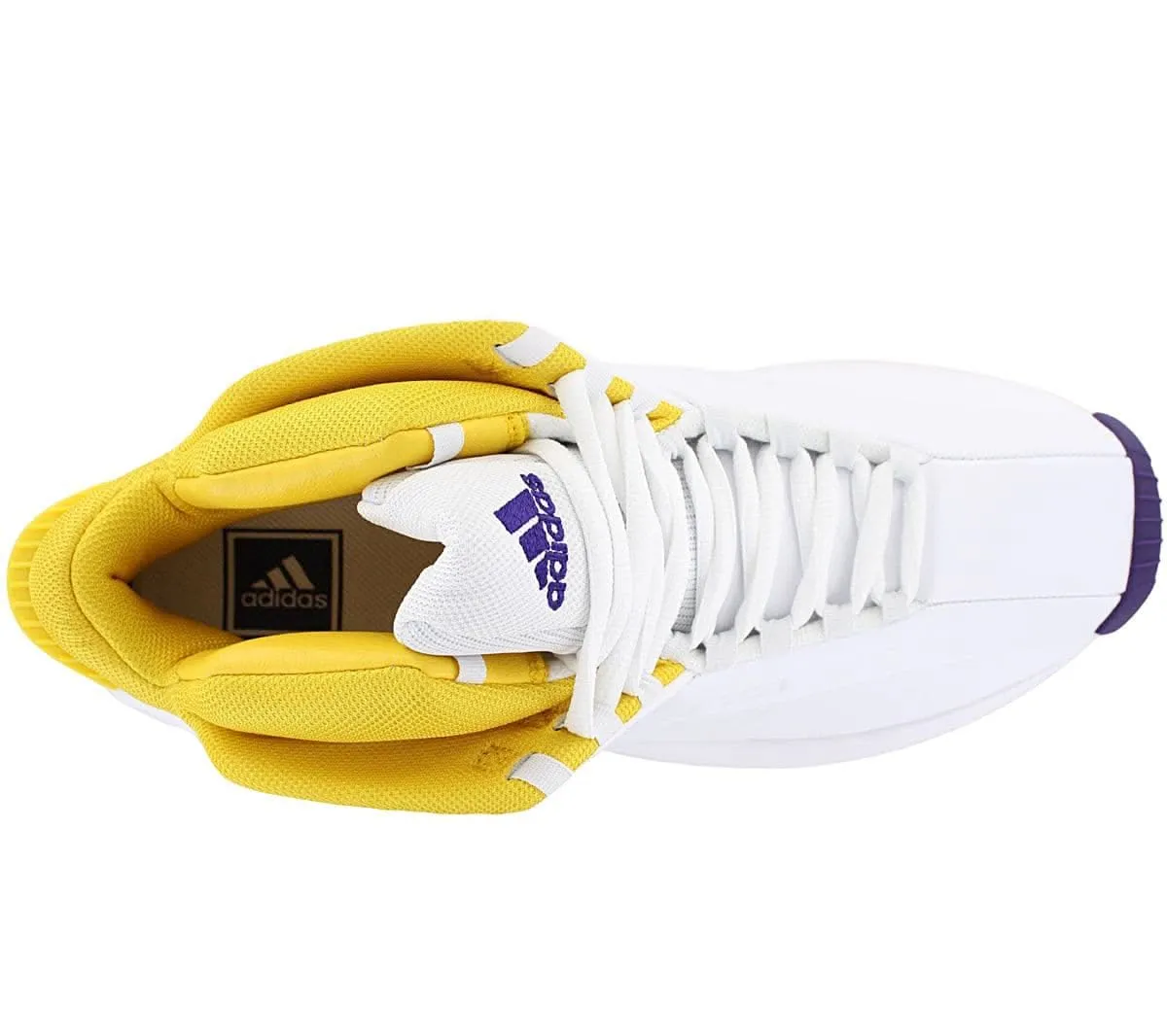 adidas Crazy 1 - Lakers Home - Herren Sneakers Basketball Schuhe Weiß GY8947
