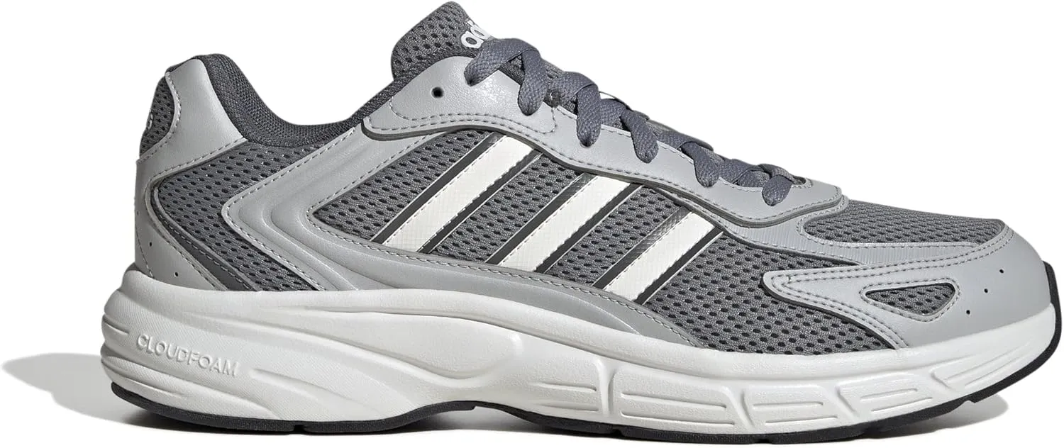 adidas Men's Eclyptix 2000 Sneaker, Grey/White/Grey, 9.5