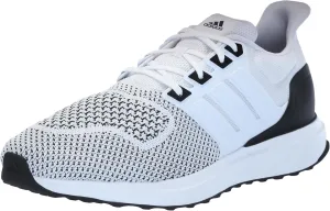 adidas Men's UBounce DNA Sneaker, White/White/Black, 9.5