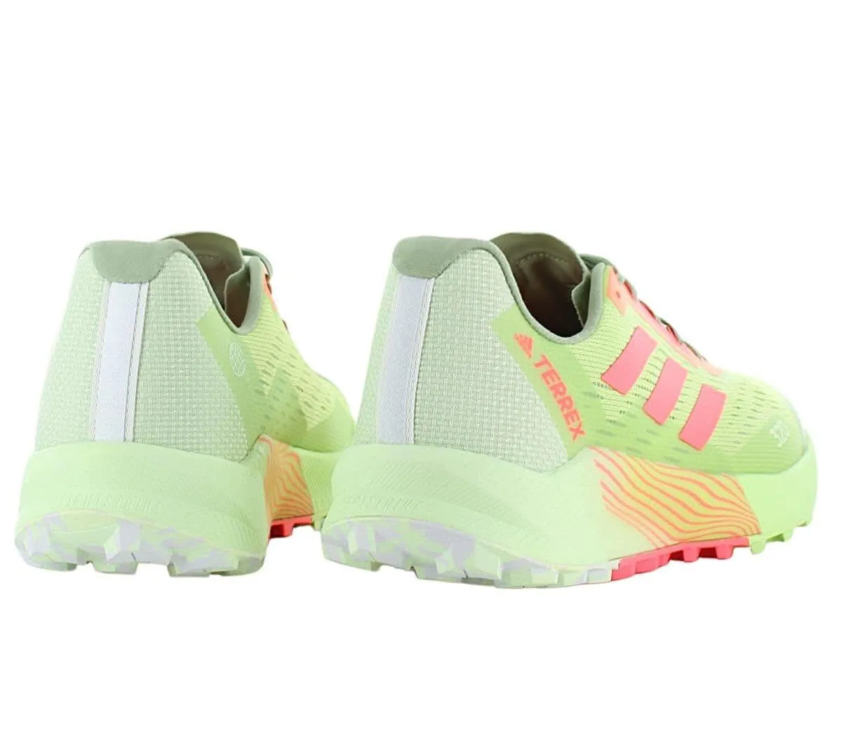 adidas TERREX Agravic Flow 2.0 - Herren Trail-Running Schuhe Laufschuhe Grün H06575