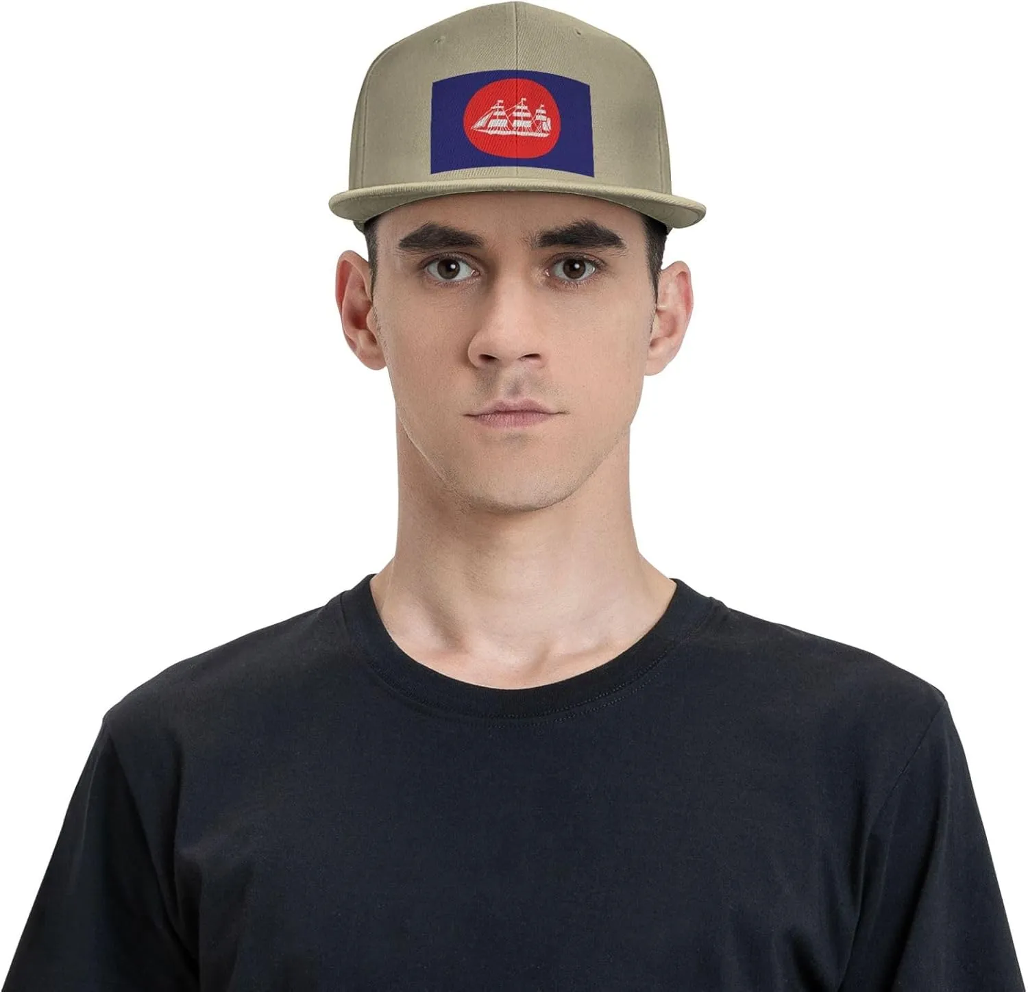 Adjustable Flag of The United States Bureau of Navigation Snapback Hat for Men Women Baseball Cap Dad Hats