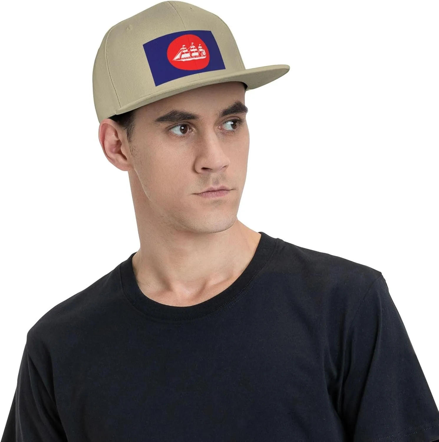 Adjustable Flag of The United States Bureau of Navigation Snapback Hat for Men Women Baseball Cap Dad Hats