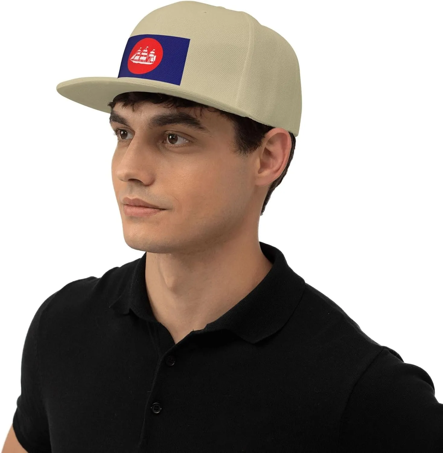 Adjustable Flag of The United States Bureau of Navigation Snapback Hat for Men Women Baseball Cap Dad Hats