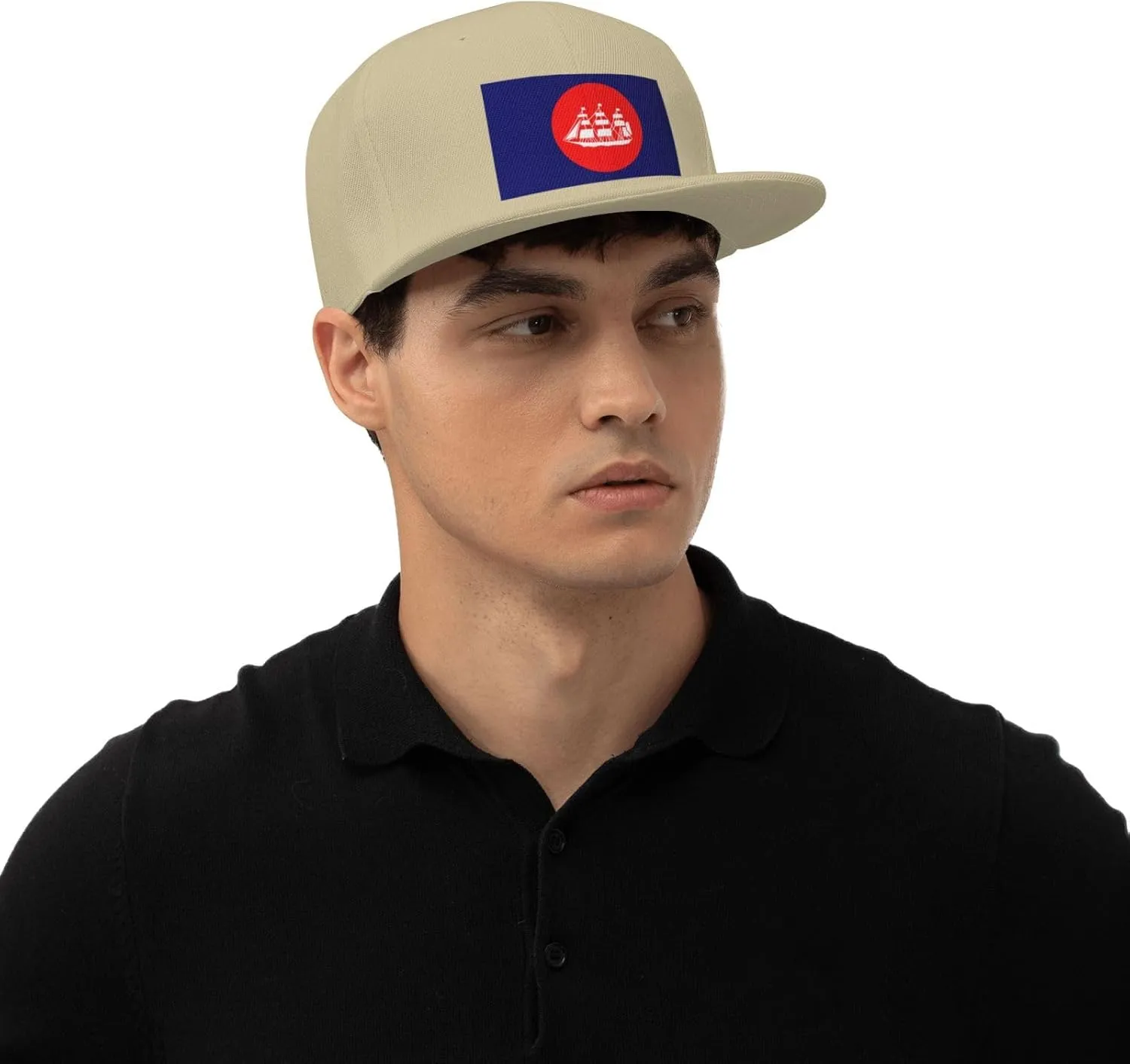 Adjustable Flag of The United States Bureau of Navigation Snapback Hat for Men Women Baseball Cap Dad Hats