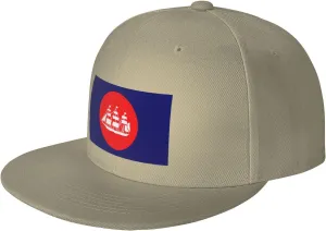 Adjustable Flag of The United States Bureau of Navigation Snapback Hat for Men Women Baseball Cap Dad Hats