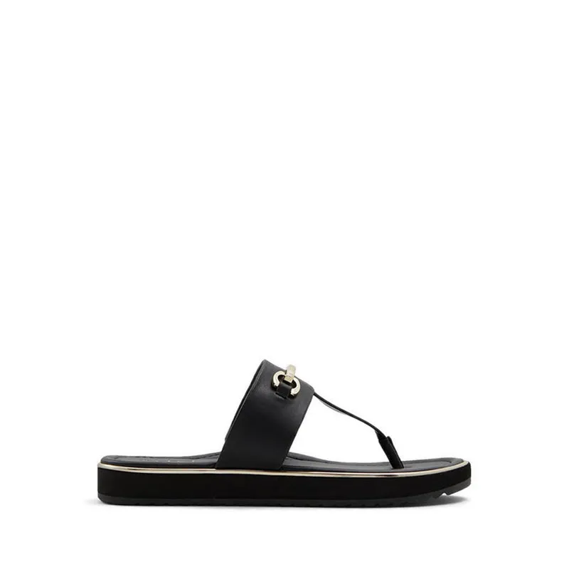 Aldo Deverena Women T-strap Sandal - Black
