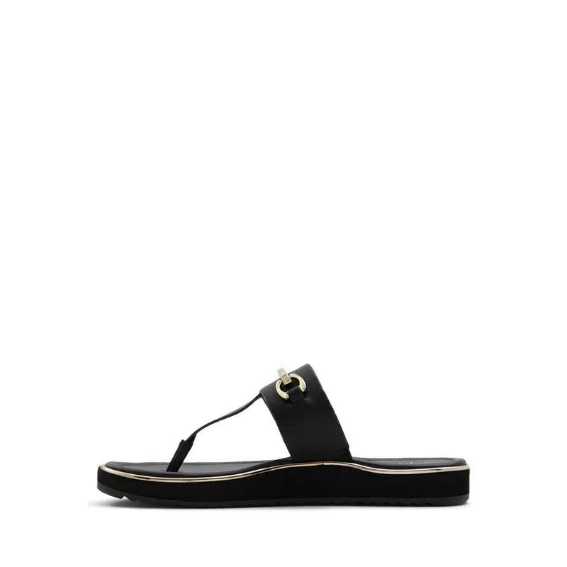Aldo Deverena Women T-strap Sandal - Black