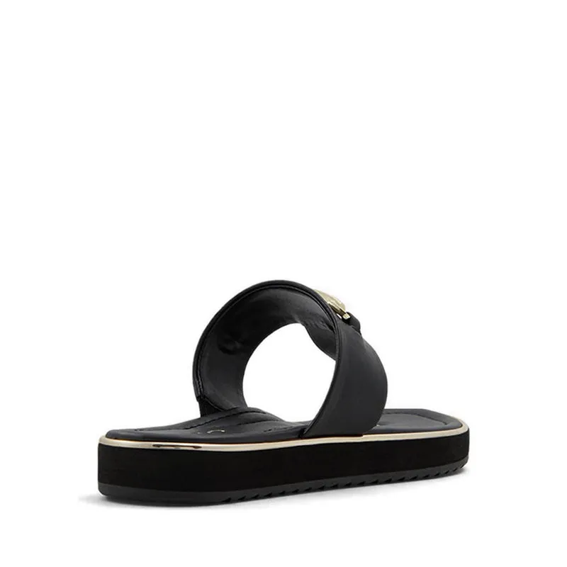 Aldo Deverena Women T-strap Sandal - Black