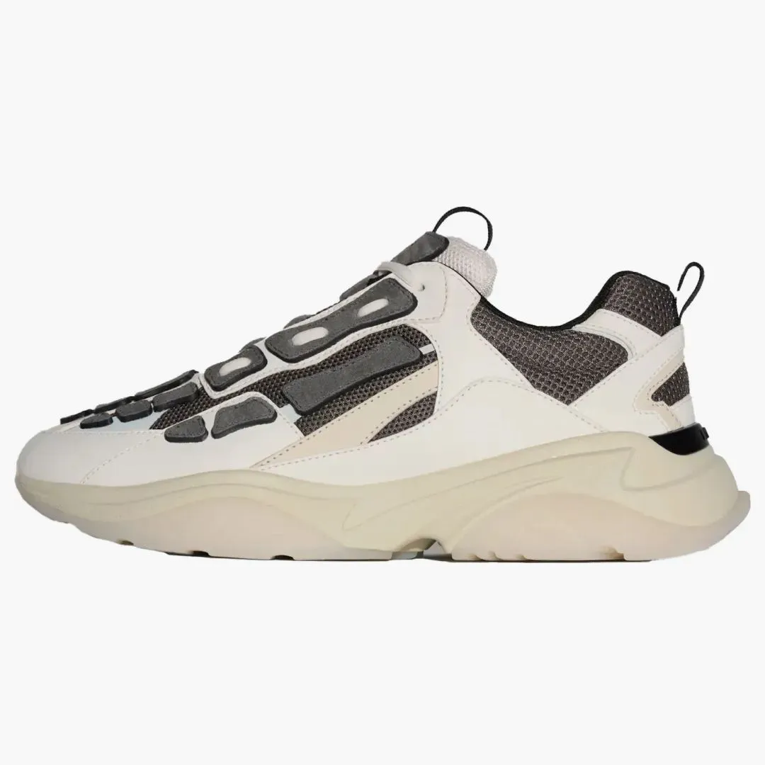 Amiri Bone Runner Tan Grey Mesh