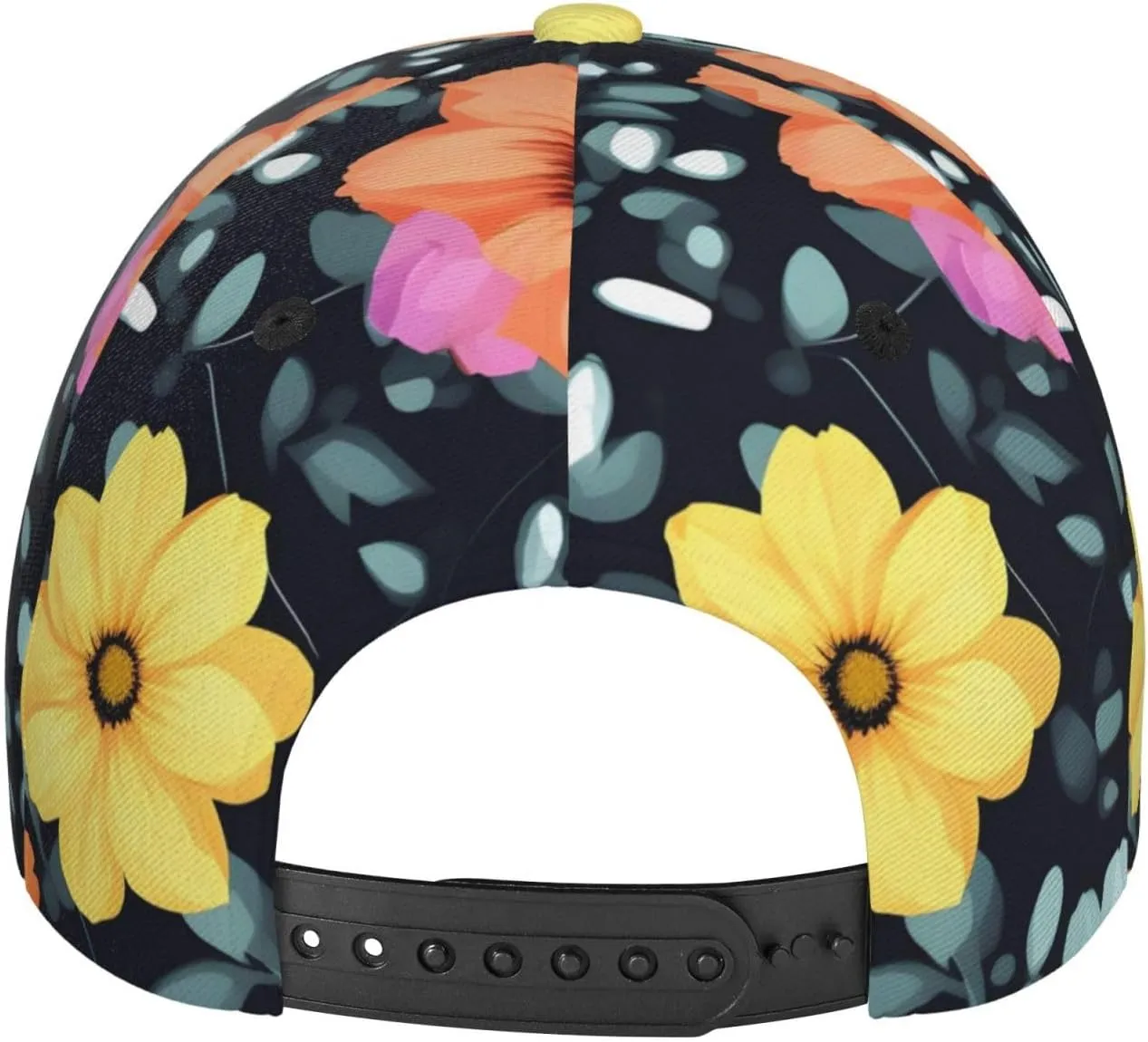 Beautiful Purple Flowers Men Women Baseball-Cap Twill Adjustable Dad-Hatï¼ŒPerformance Hat for Outdoor Activities