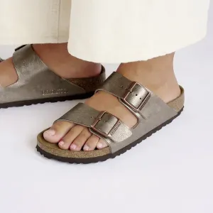 BIRKENSTOCK - ARIZONA DOUBLE STRAP MULE - GRACEFUL TAUPE