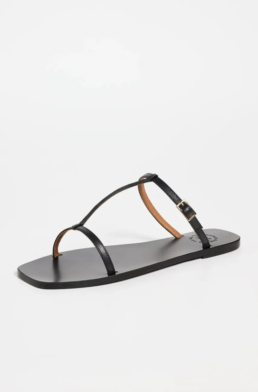 Black Extensive variety Sandals, Gualdo Record-breaking sale