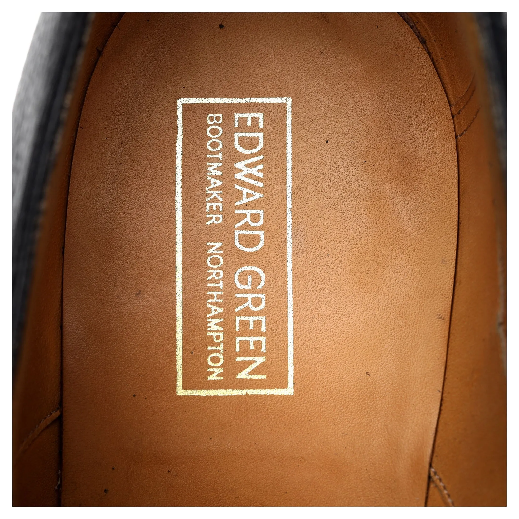 Black Grain Leather Oxford UK 7 E
