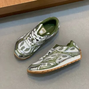 BV Orbit Low Top Sneaker Mesh Green White 573041