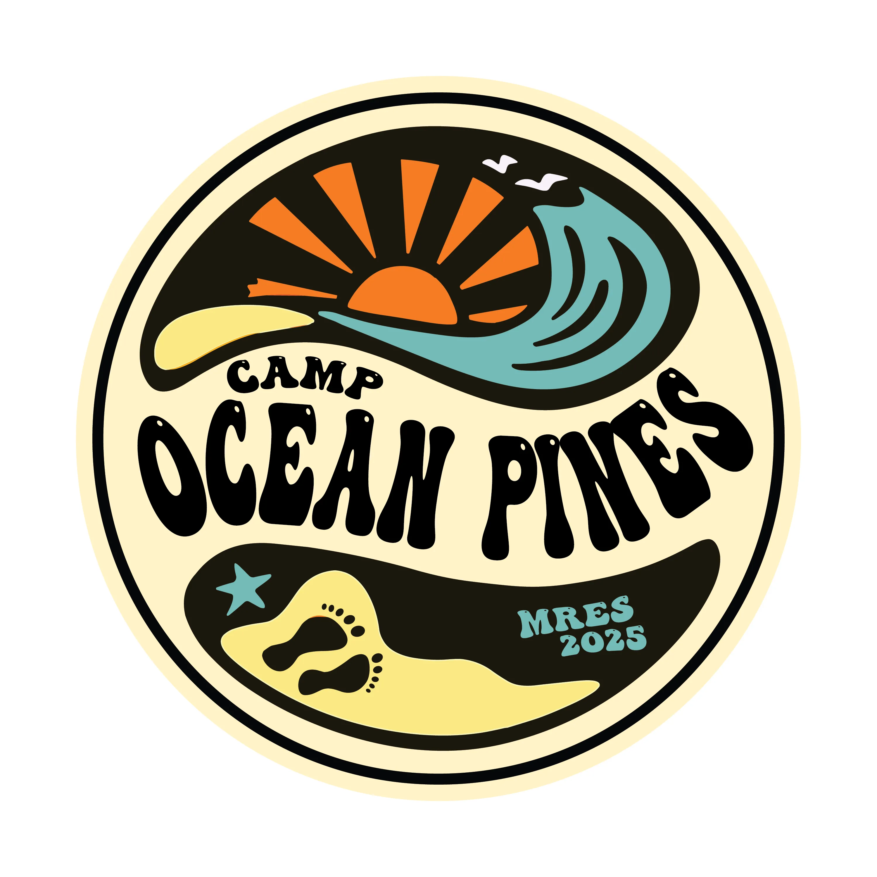 Camp Ocean Pines Knit Cap
