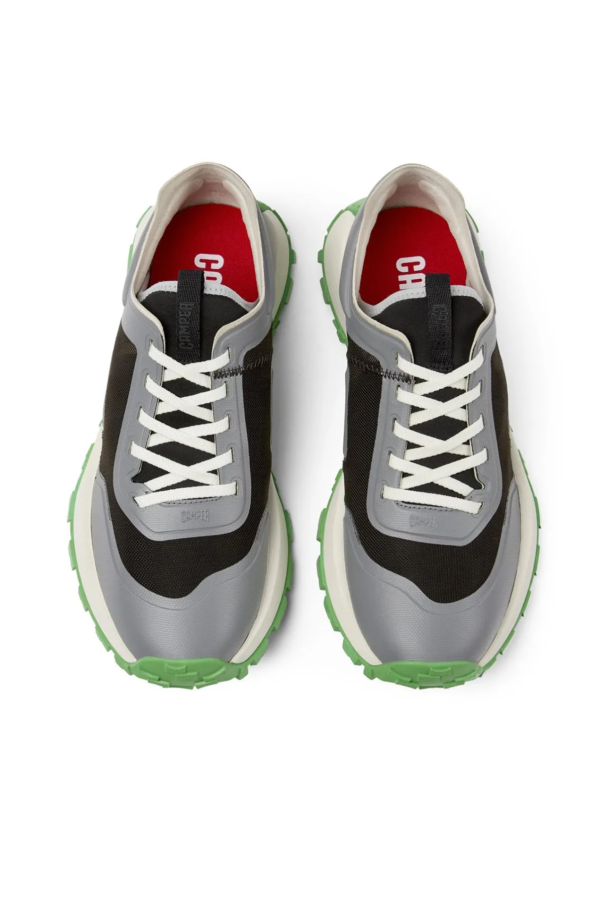Camper Erkek Gri Drift Trail Bağcıklı Sneaker