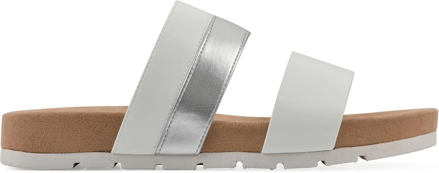 CLIFFS BY WHITE MOUNTAIN Women's Tammy Slide Sandal