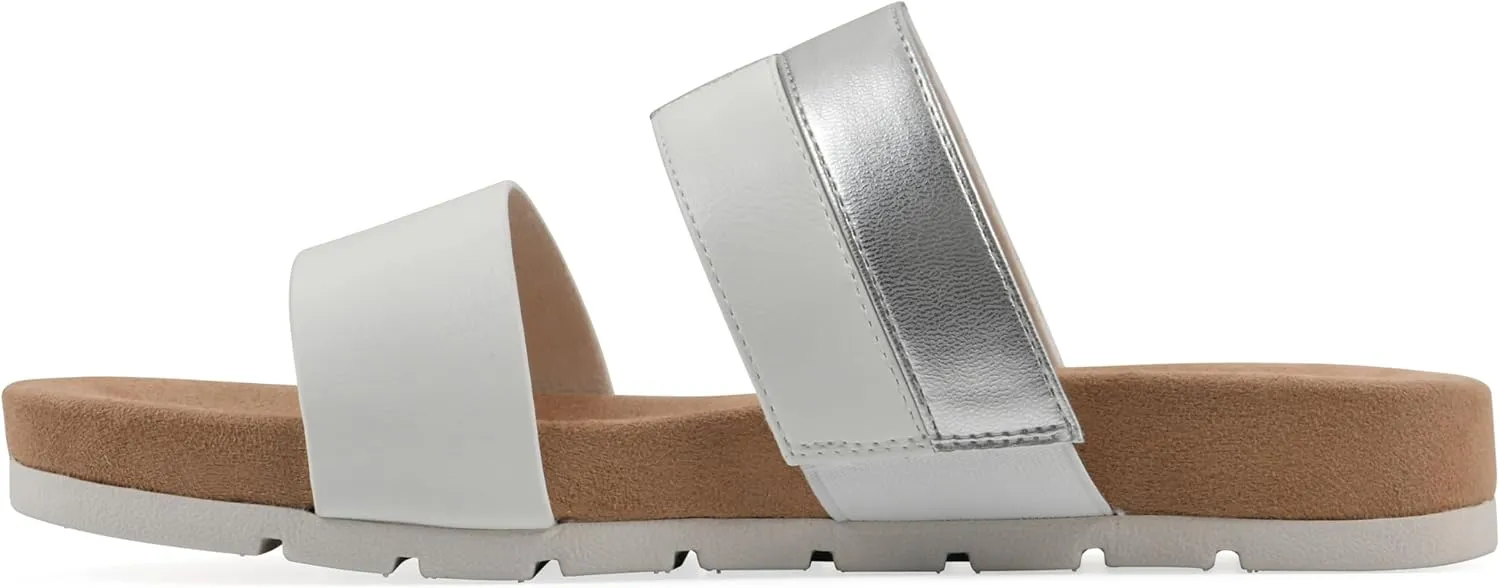 CLIFFS BY WHITE MOUNTAIN Women's Tammy Slide Sandal