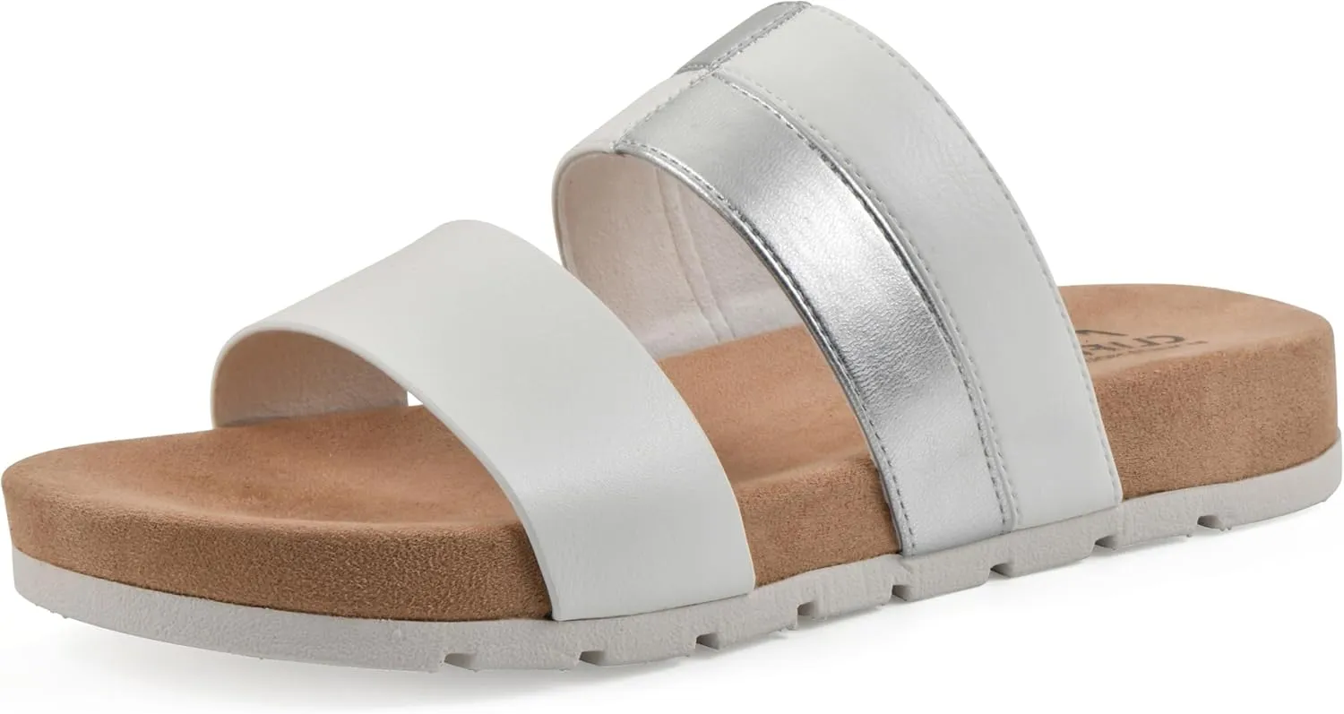 CLIFFS BY WHITE MOUNTAIN Women's Tammy Slide Sandal