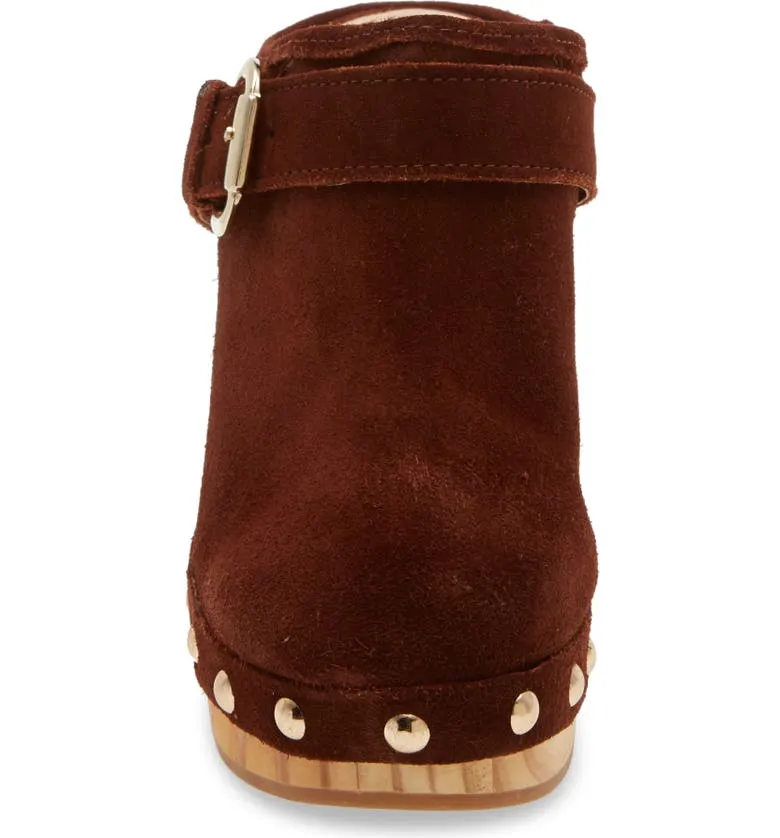 Clogs Verified On Suede Steve Slip Mule Brown Platform Wood Studded Hilde Madden Multi-purpose