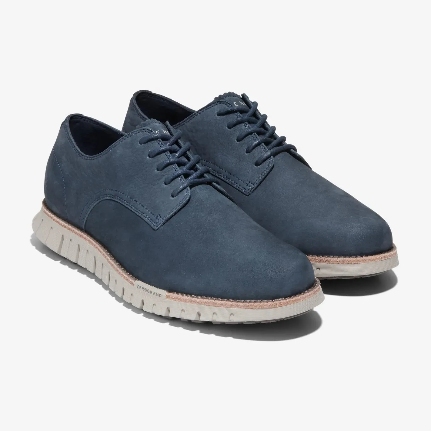 Cole Haan Men's Zerogrand remastered plain toe oxford Navy blazer/paloma C38841