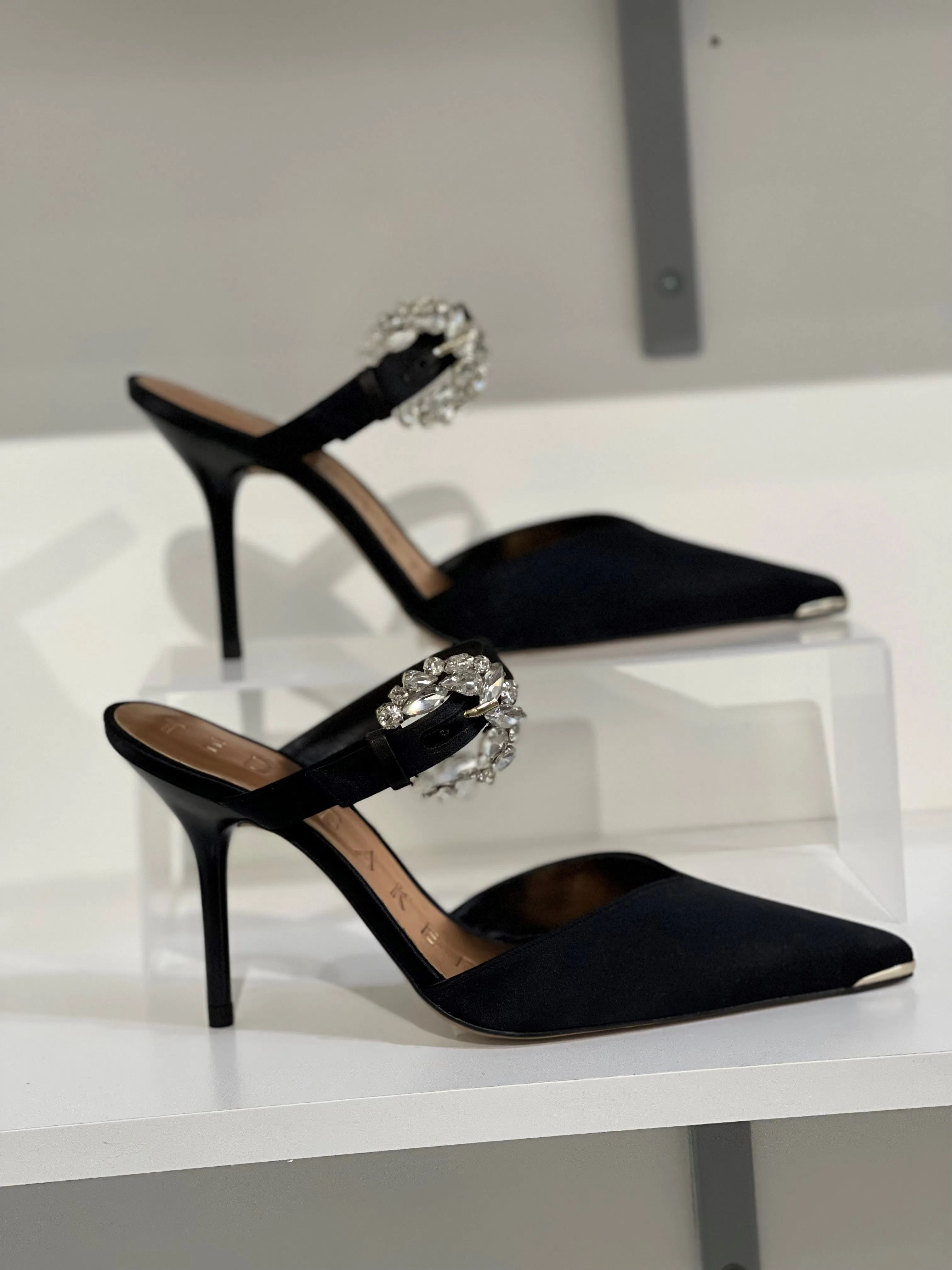 Dazzel Embellishment Buckle Mule