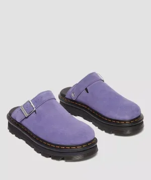 Dr. Martens Zebzag EH Suede Twilight Purple Mule