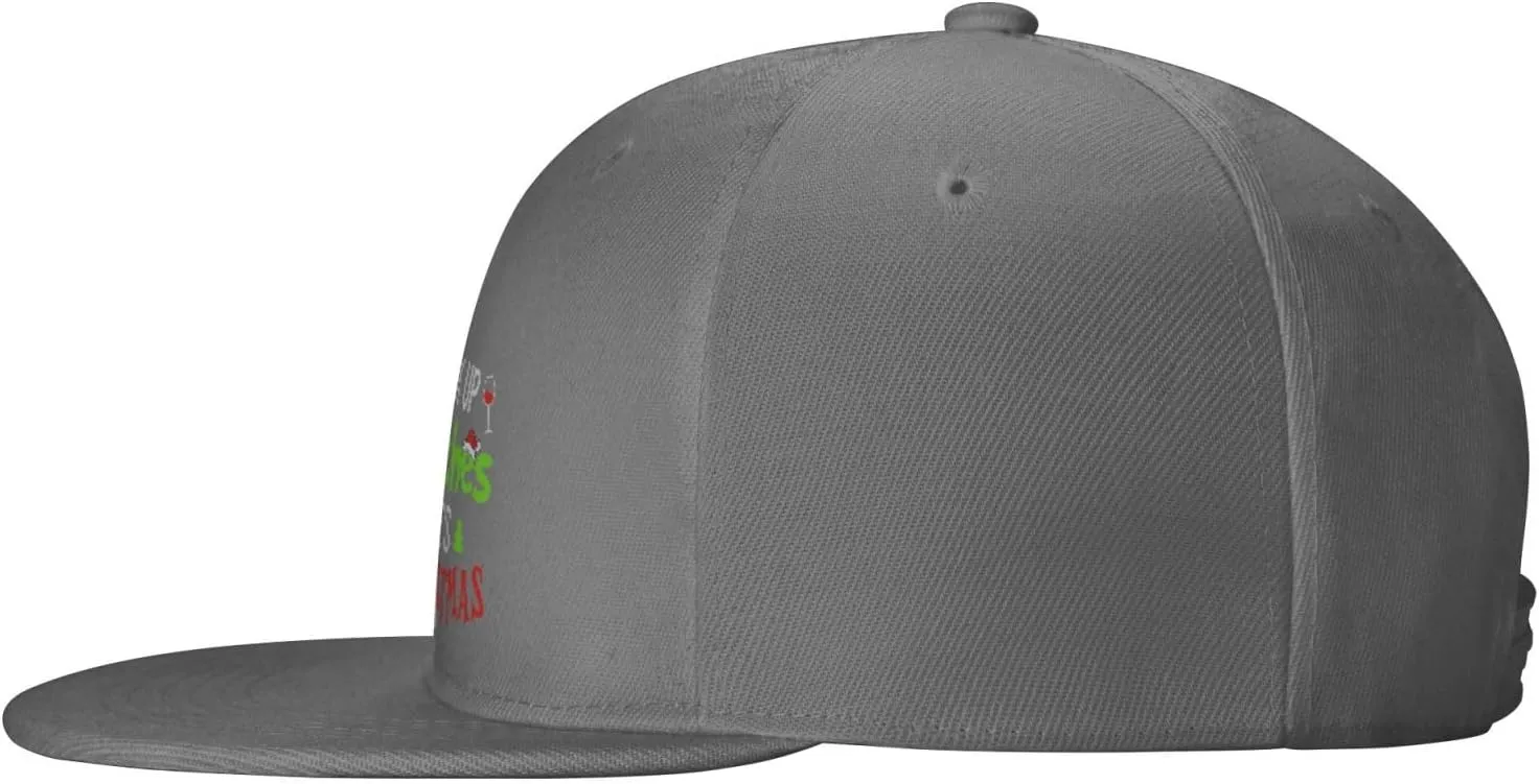 Drink Up Grinches It s Christmas Baseball Cap for Men Women Snapback Hat Adjustable Flat Bill Hats