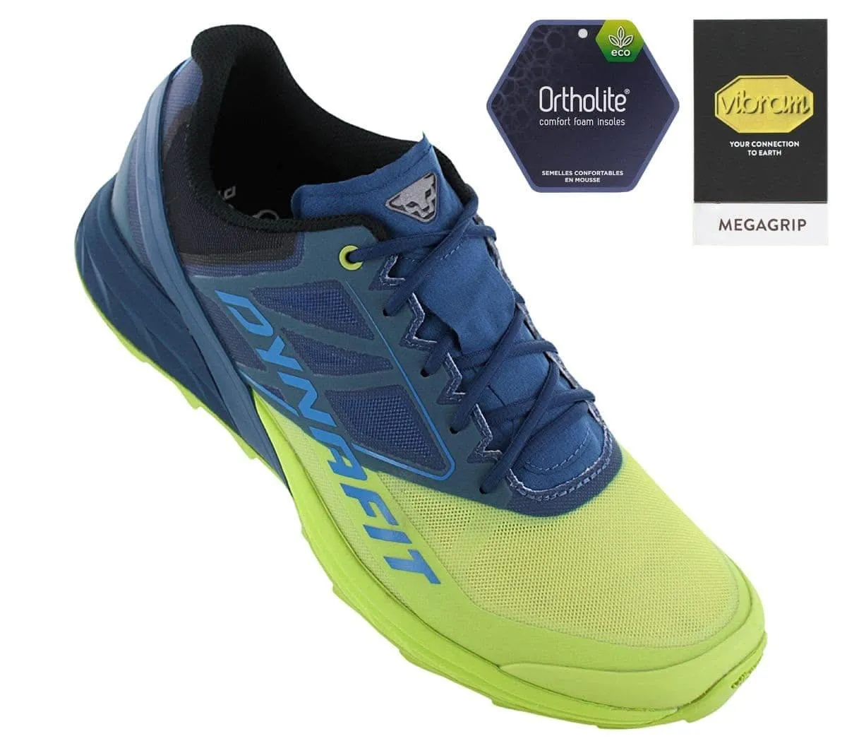DYNAFIT Alpine - Herren Trail-Running Schuhe Laufschuhe Blau-Grün 64064-8836