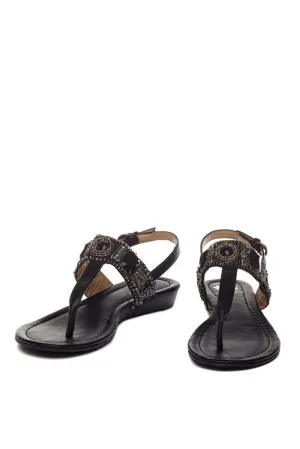 Edalene Sandal in Black