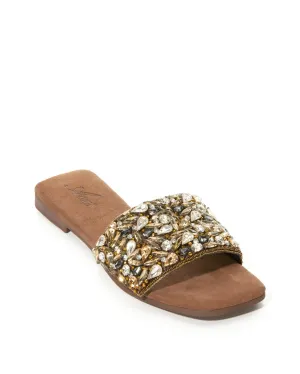 Embellished Multi Slide Bronze