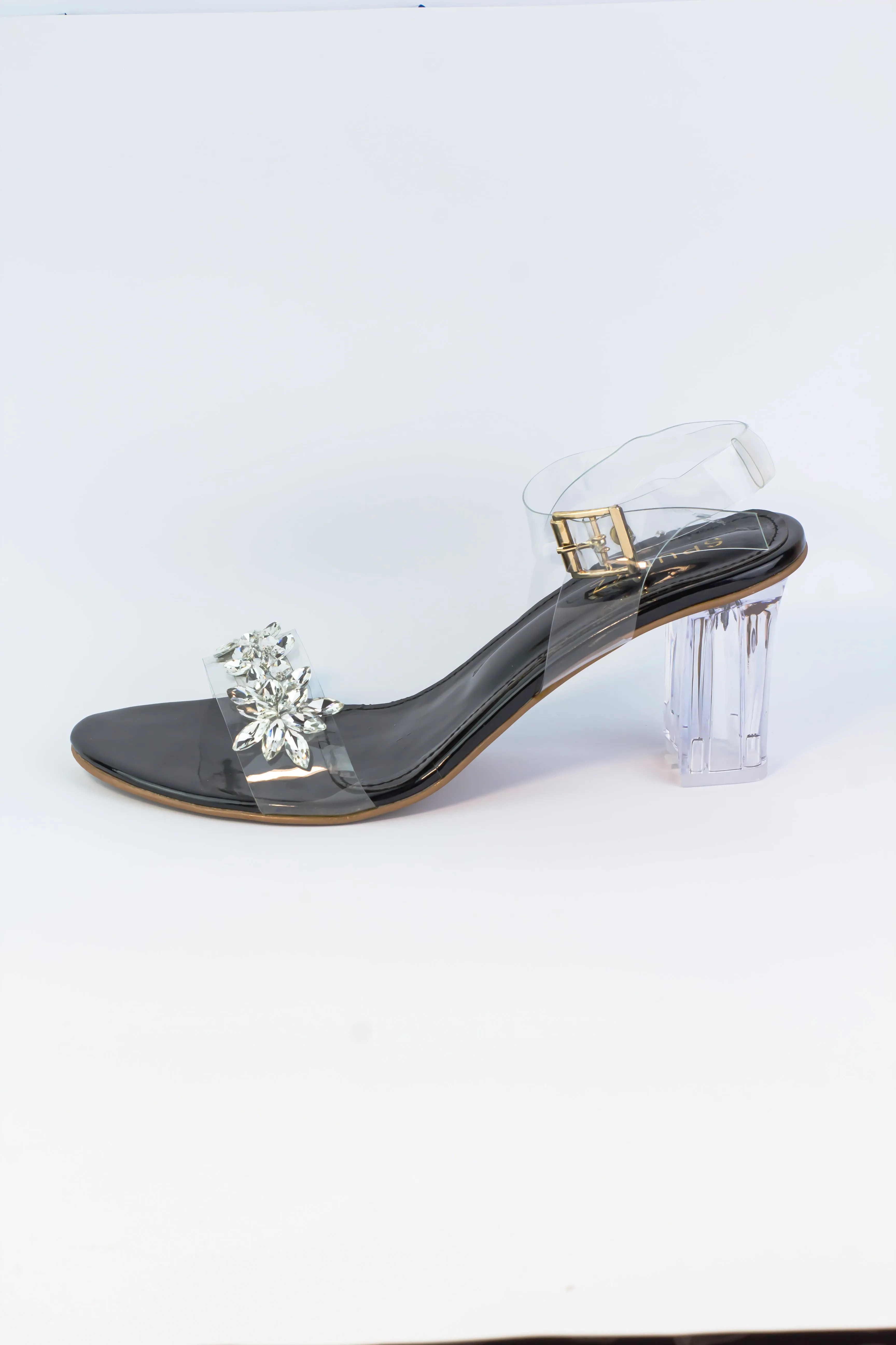 Emily Block Heel Strappy Sandal-11015