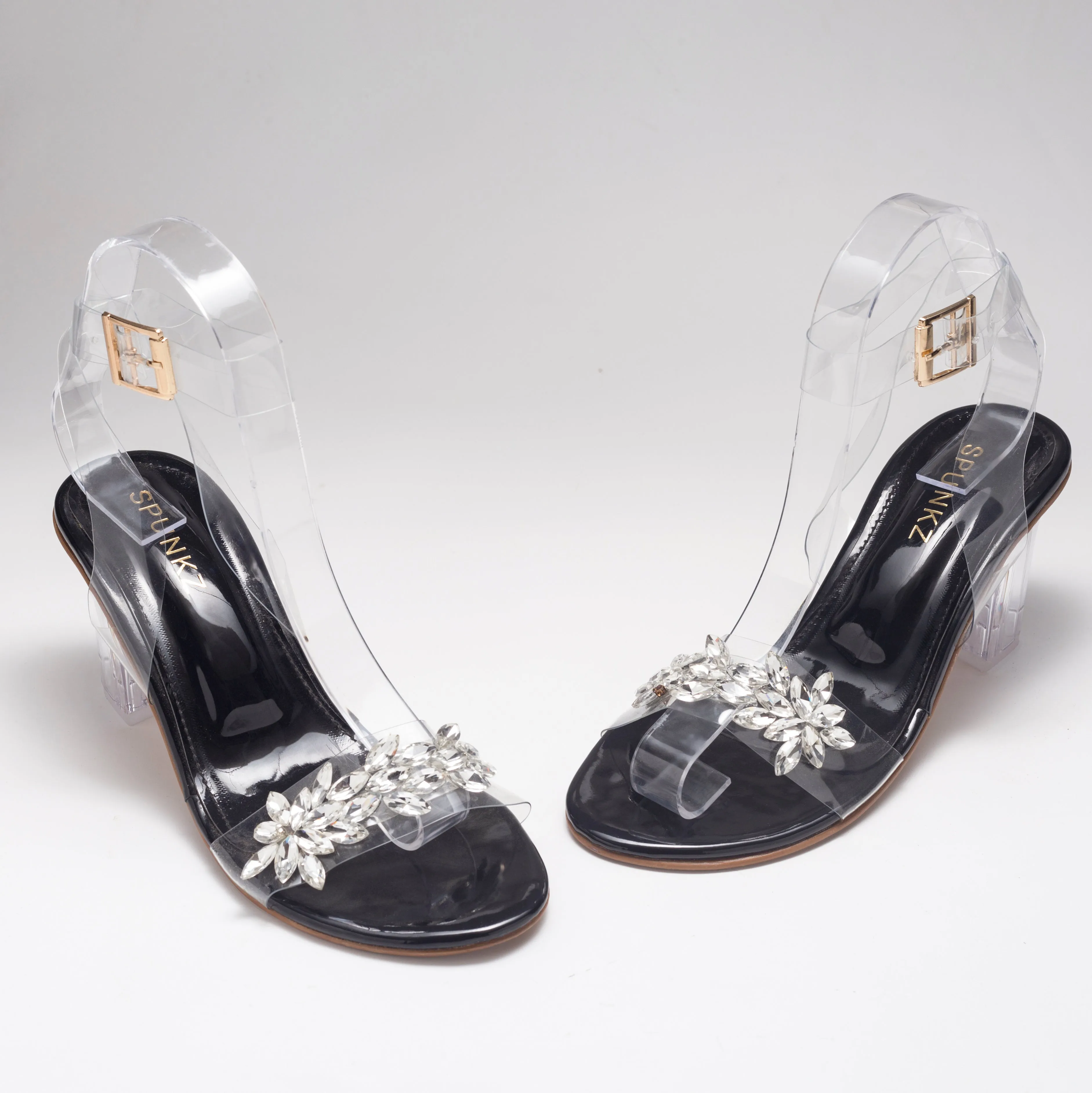 Emily Block Heel Strappy Sandal-11015