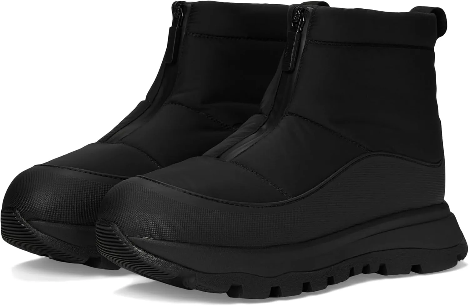FitFlop Women's Neo-d-hyker Waterproof Zip-Front Padded Outdoor Boots Fashion