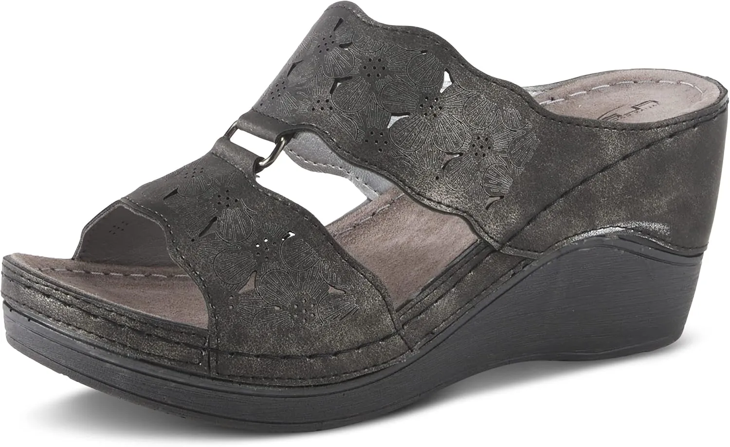 Flexus Women's Dreiser Slide Wedge Sandal