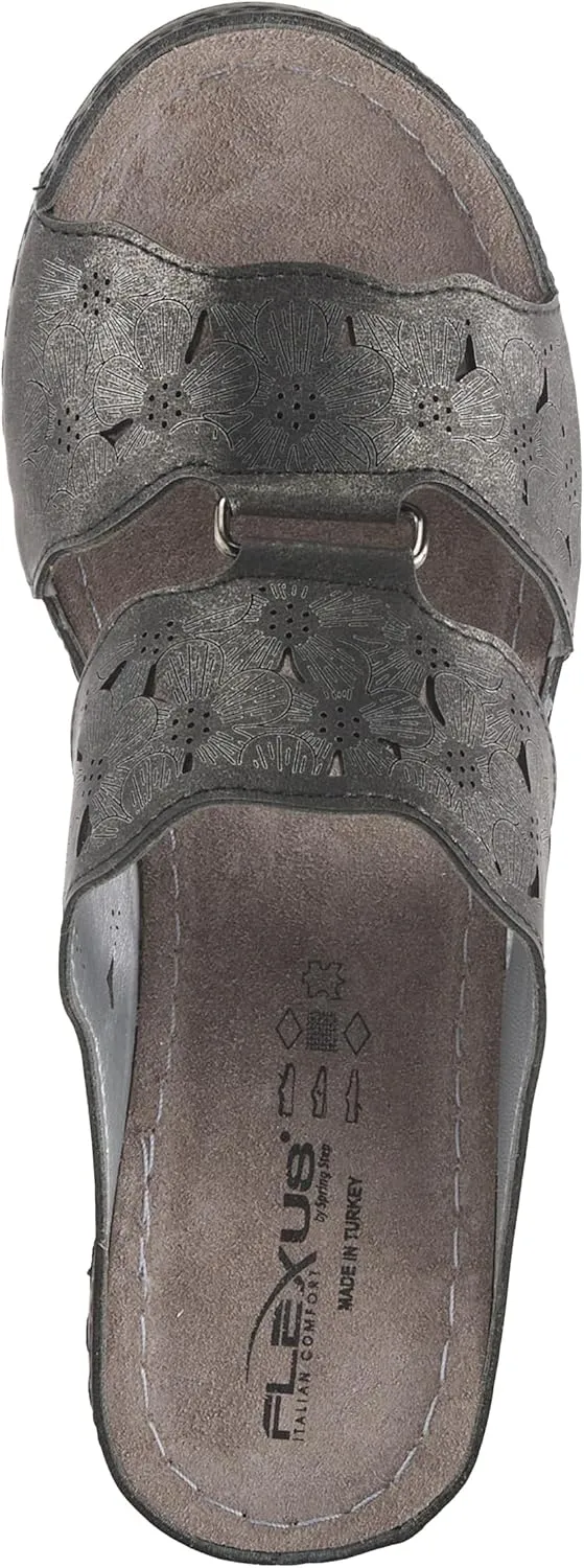 Flexus Women's Dreiser Slide Wedge Sandal