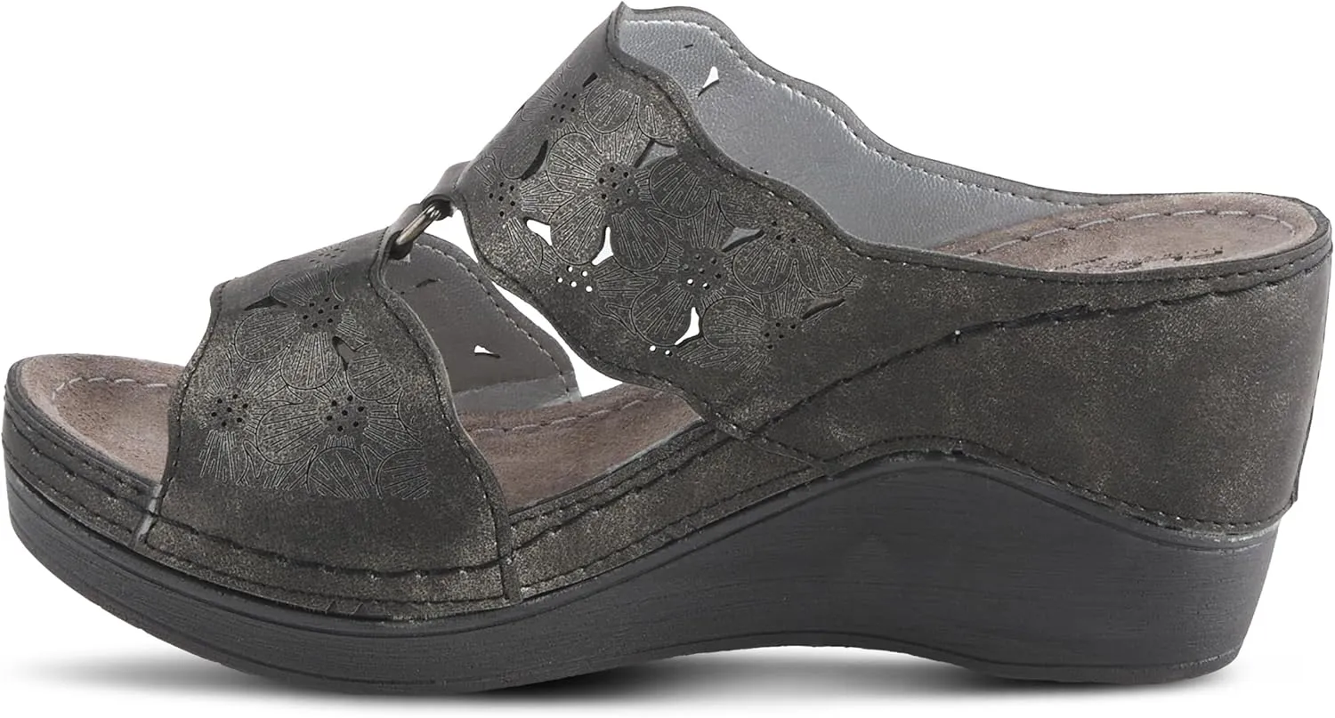 Flexus Women's Dreiser Slide Wedge Sandal