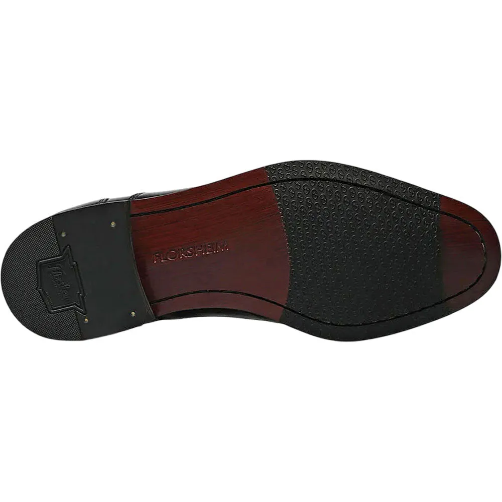 Florsheim Lexington Oxford Black Cap Toe Shoes